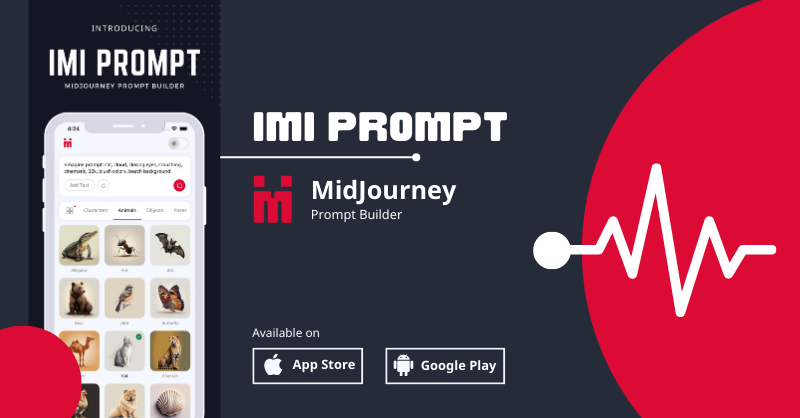 IMI Prompt: Midjourney Prompt Generator v5 logo